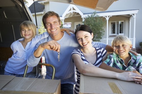 Careful furniture handling during flat removals in Brent