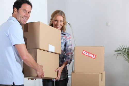 Example Brent Storage job sizes for flats, houses, and busy commercial locations